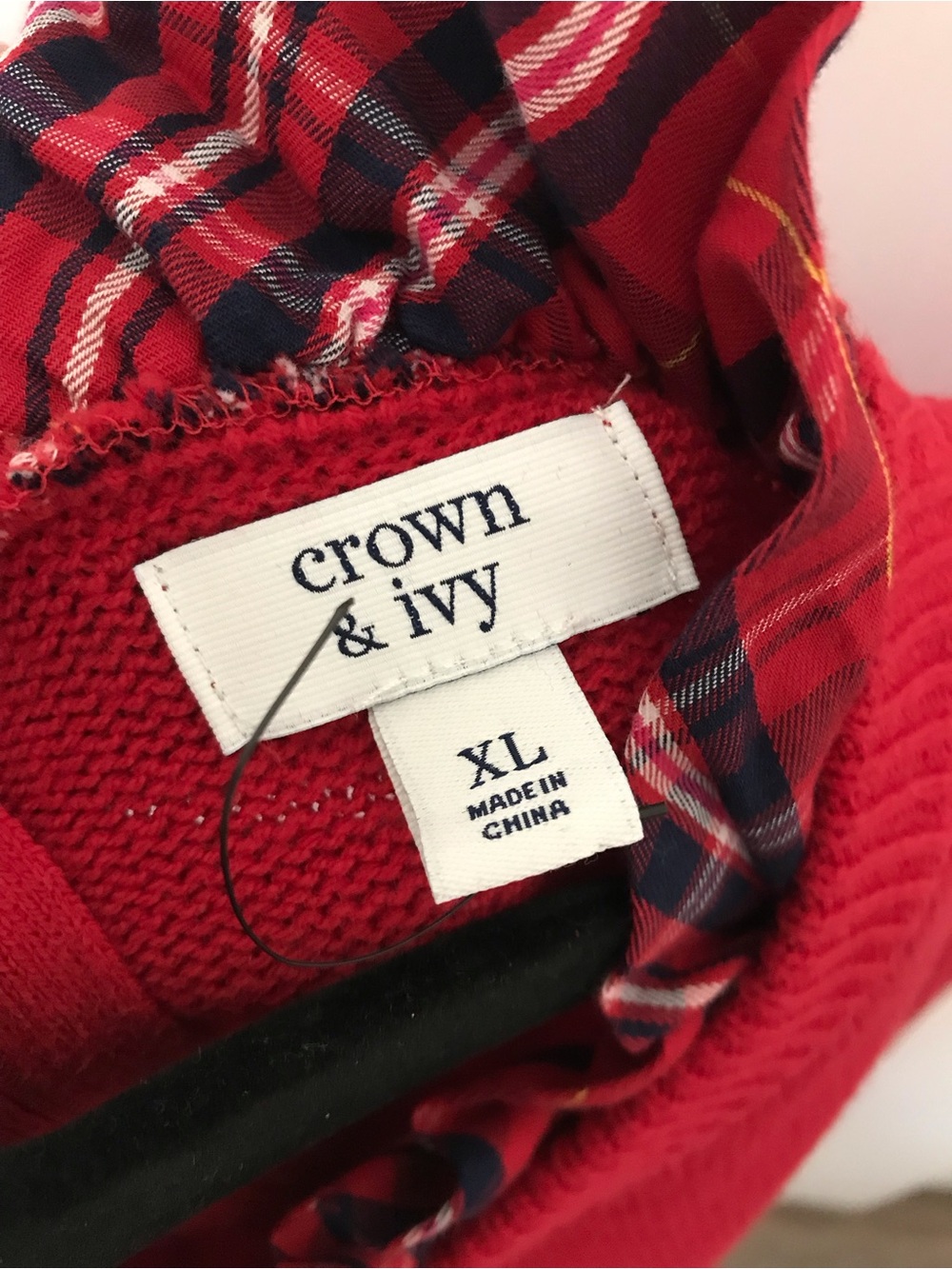 crown & ivy Red Crewneck Sweater - Picture 4 of 4